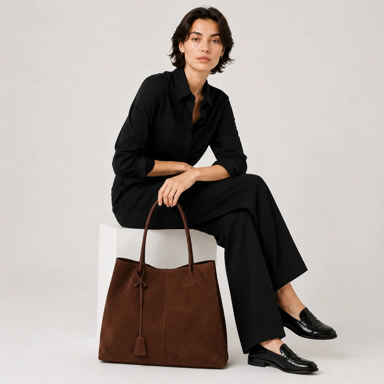 Die Céline Tasche in Wildleder-Optik